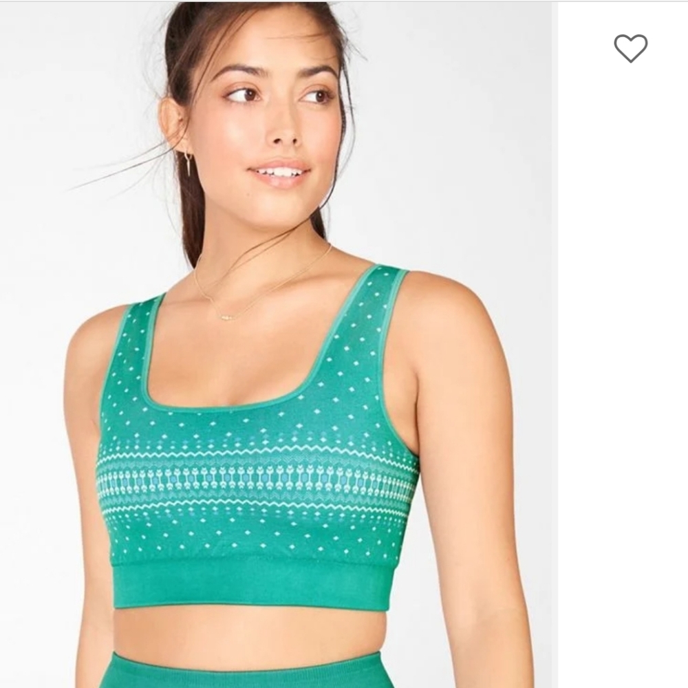 Fabletics Holly Seamless Fair Isle Bra